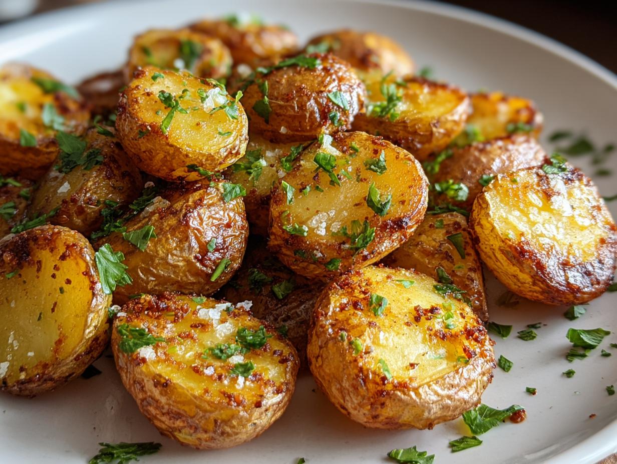 Crispy Roasted Potatoes: 25 Minutes To Perfection - Crispy Roasted Potatoes - additional detail