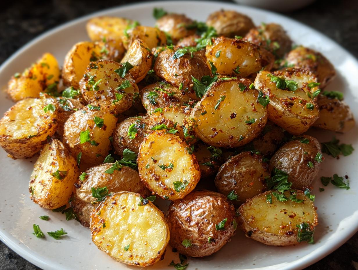 Crispy Roasted Potatoes: 25 Minutes To Perfection - Crispy Roasted Potatoes - additional detail