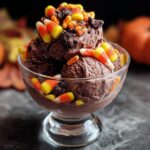 Dark Chocolate Halloween Gelato: 1 Amazing Treat 6 Dark Chocolate Halloween Gelato