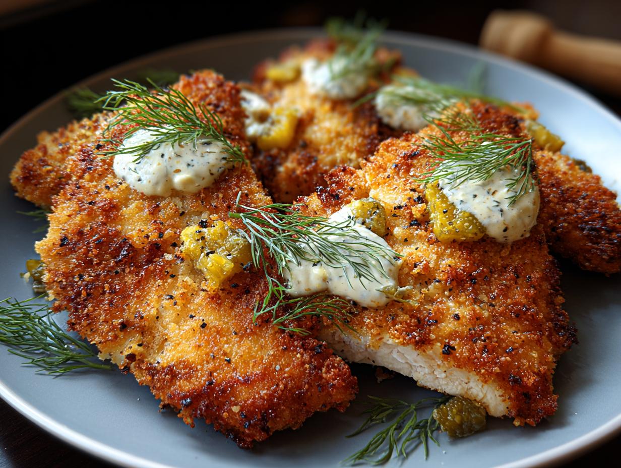 Dill Pickle Parmesan Chicken
