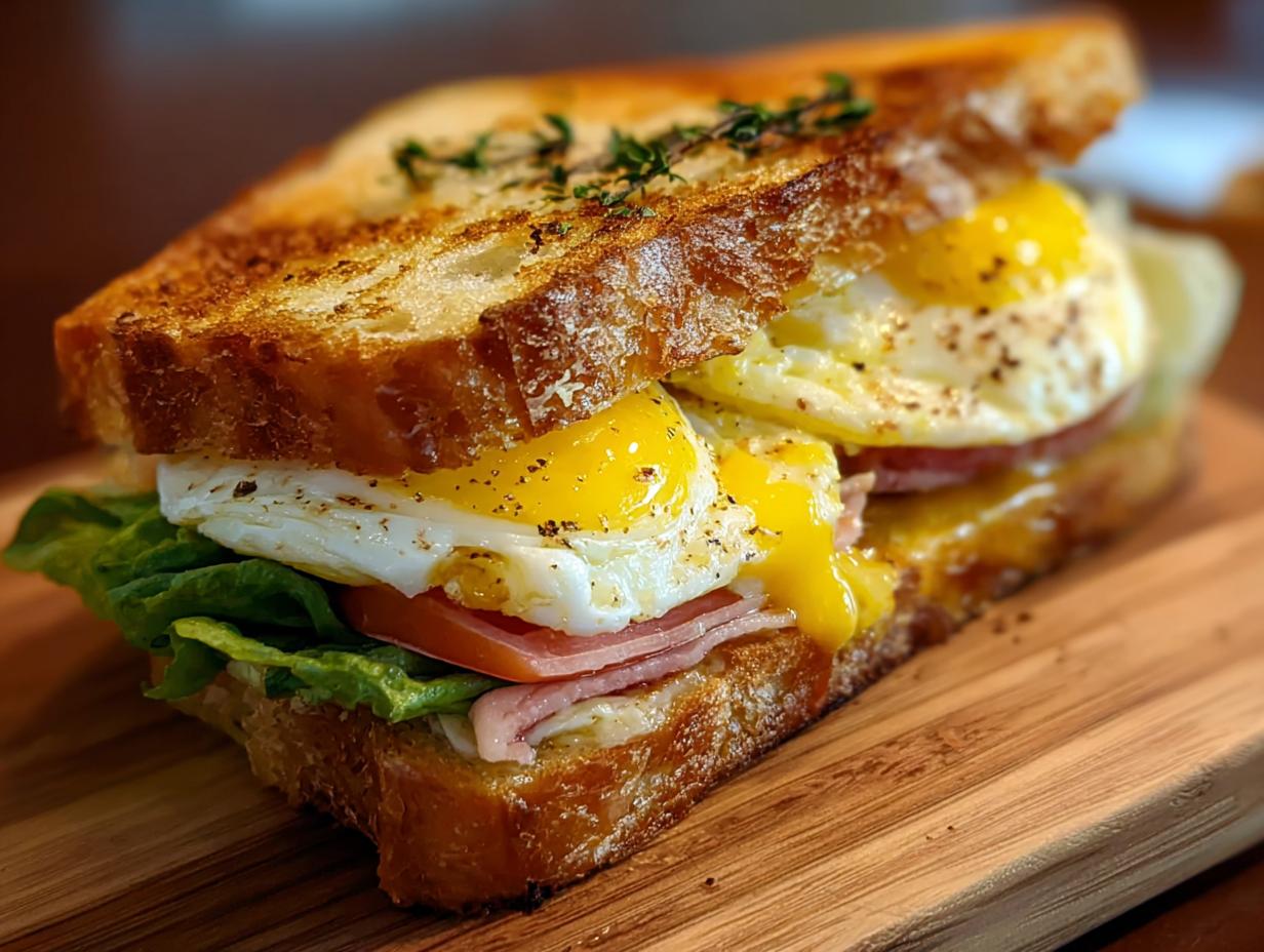 Quick & Easy Egg Sandwich Perfection - Egg Sandwich - additional detail