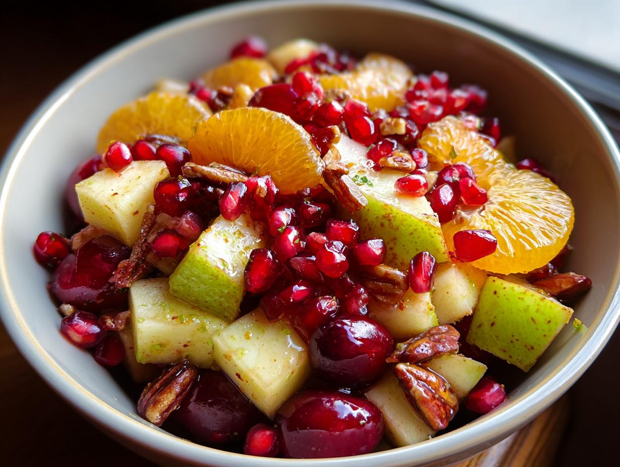 Fall Fruit Salad: 2 Amazing Fall Flavors - Fall Fruit Salad - additional detail