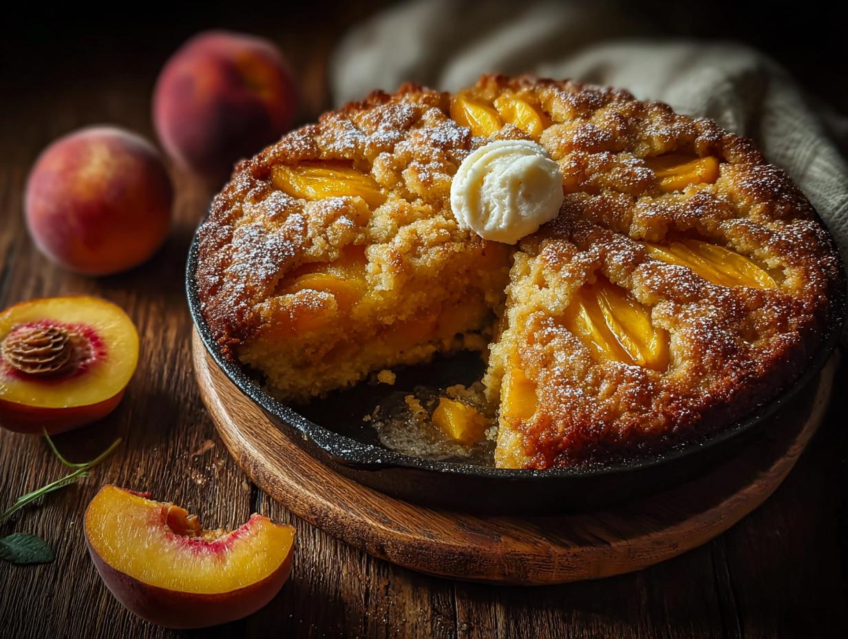 Fresh Peach Cobbler: Simple & Delicious Summer Treat - Fresh Peach Cobbler - additional detail