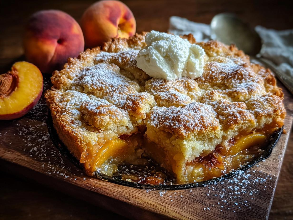 Fresh Peach Cobbler