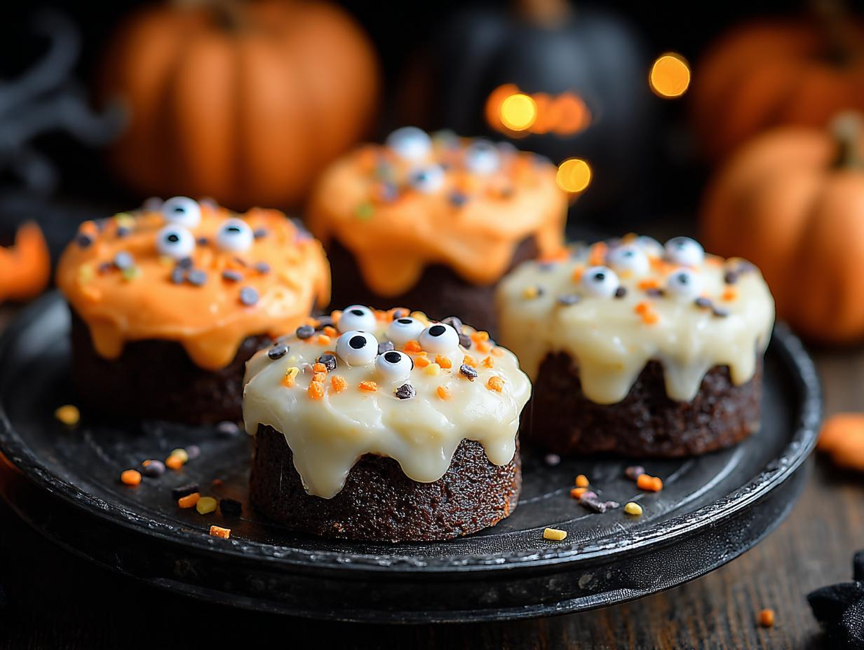 Funfetti Halloween Mini Cakes: 10 Spooky Delights - Funfetti Halloween Mini Cakes - additional detail