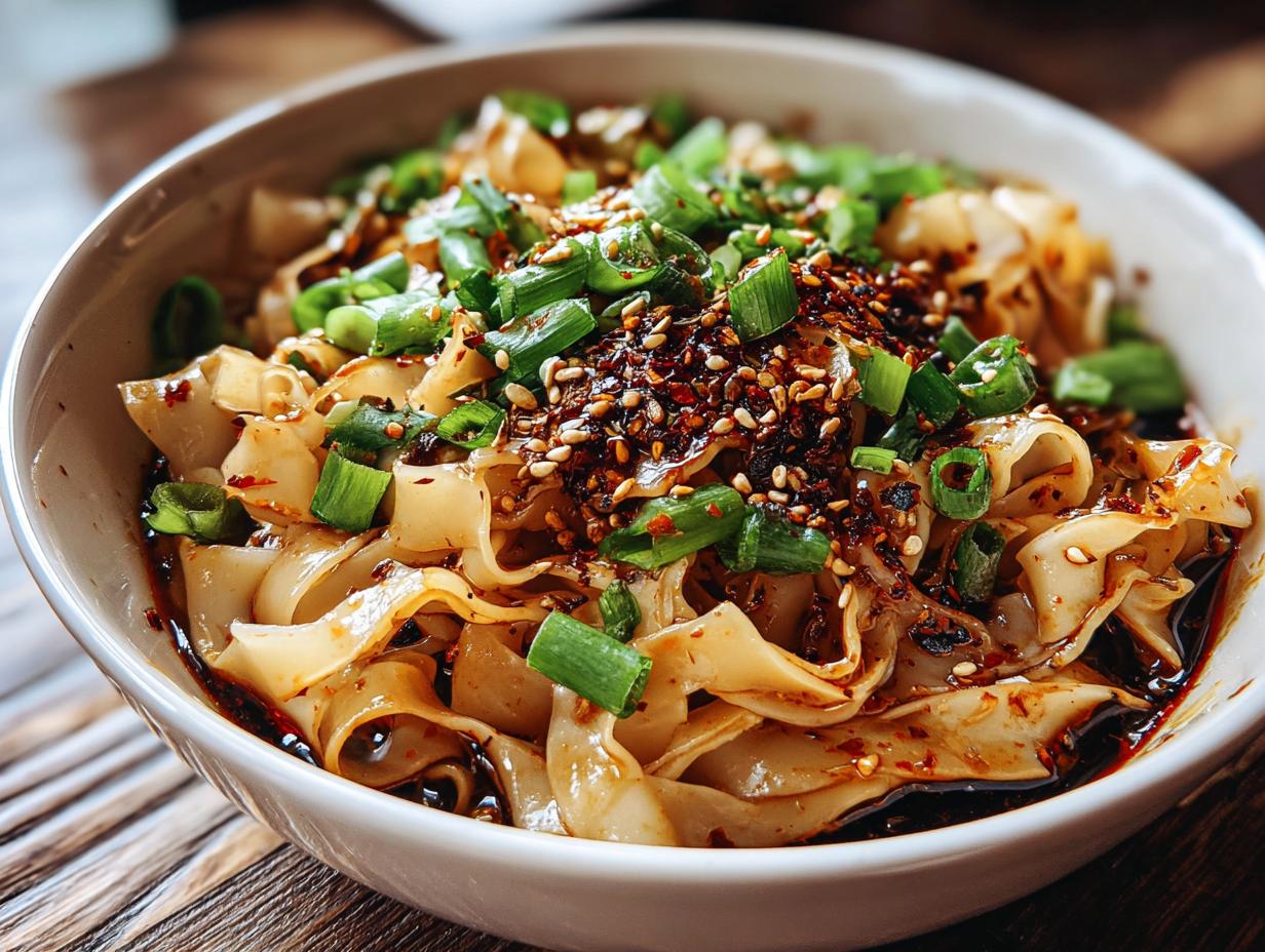 Amazing Garlic Chili Oil Noodles in 10 Mins - Garlic Chili Oil Noodles - additional detail