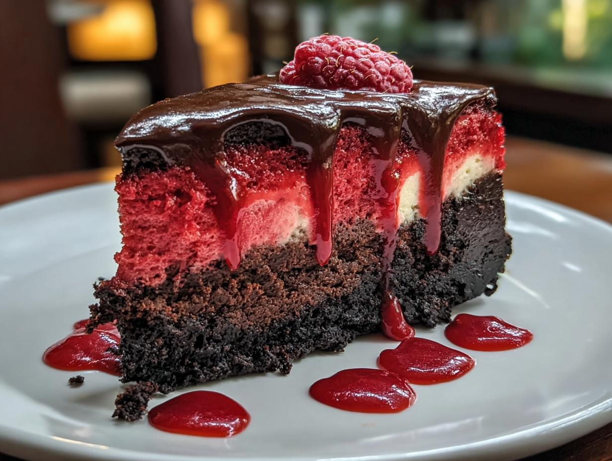 Halloween Black Velvet Cheesecake: Sinisterly Delicious - Halloween Black Velvet Cheesecake - additional detail