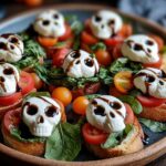 Halloween Caprese Salad