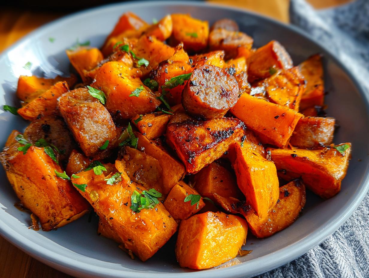 Honey Garlic Sausage Sweet: 1 Pan Meal - Honey Garlic Sausage Sweet - additional detail