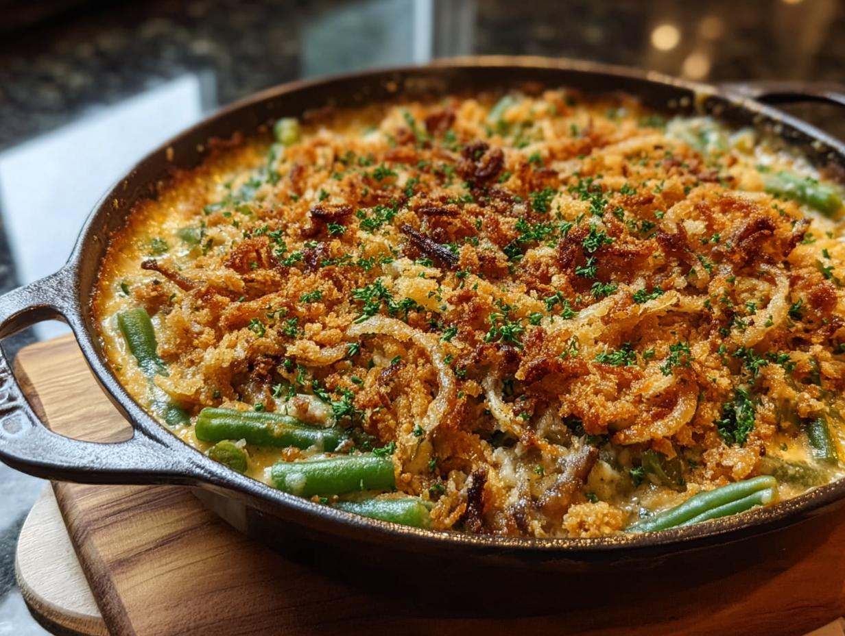 Keto Green Bean Casserole: Pure Comfort - Keto Green Bean Casserole - additional detail