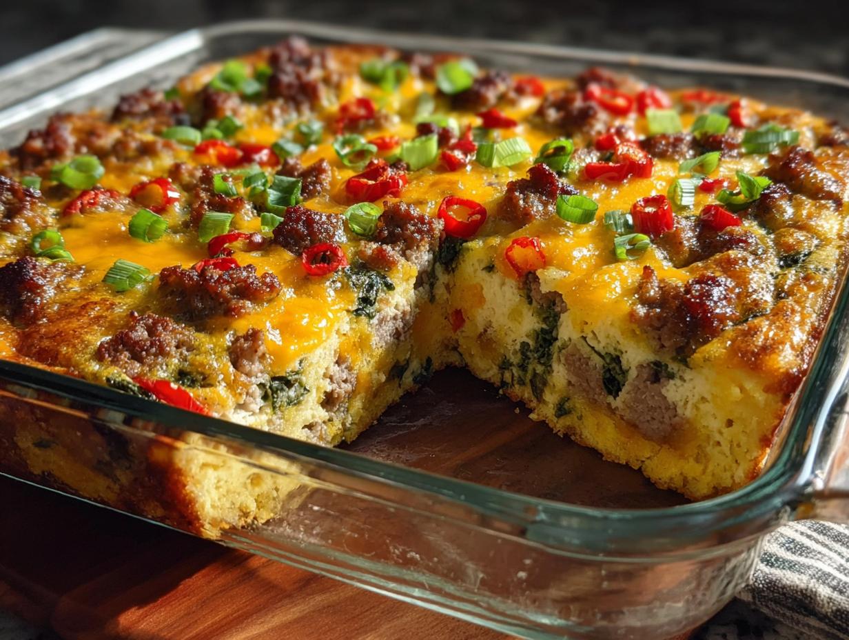 Low Carb Breakfast Casserole: Amazing 30-Min Meal - Low Carb Breakfast Casserole - additional detail