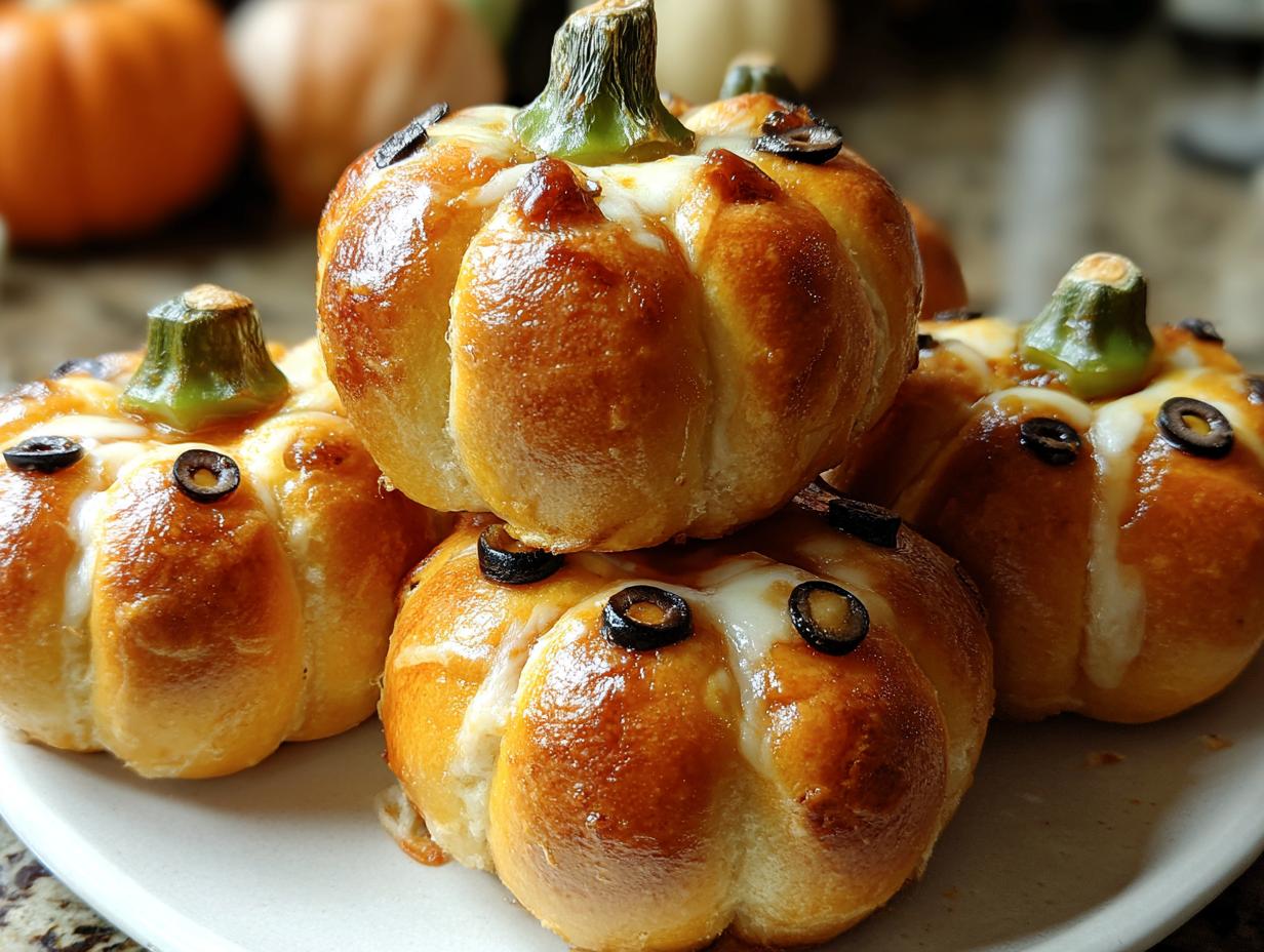 Mini Pumpkin Pizzas