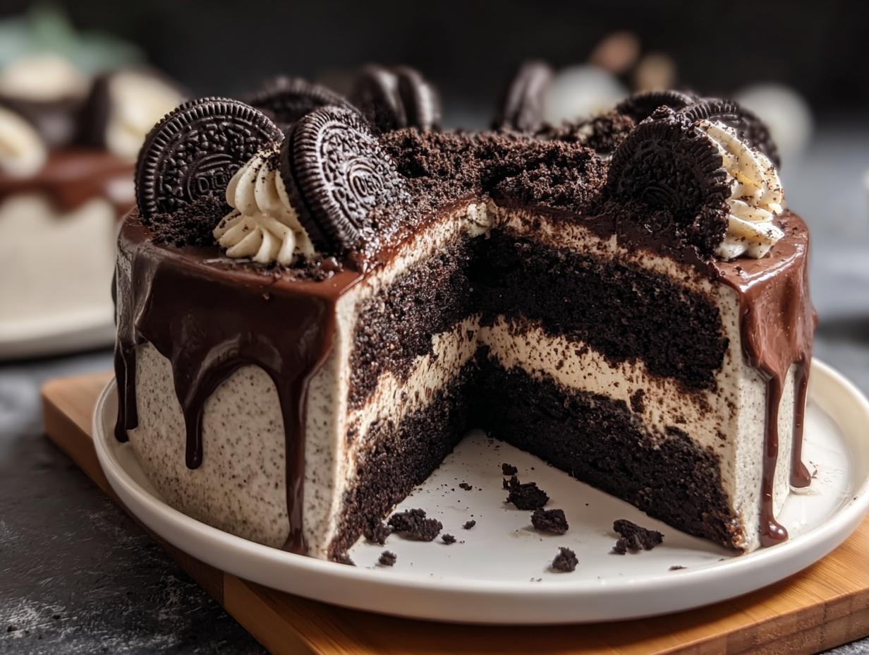 Best Oreo Chocolate Cake You’ll Ever Make 5 Best Oreo Chocolate Cake You’ll Ever Make - Oreo Chocolate Cake - additional detail
