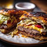 Oven Baked Cabbage Burgers