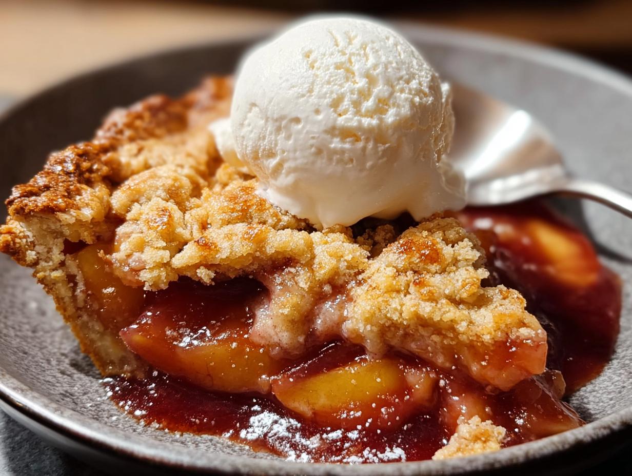 Peach Cobbler Canned Peaches