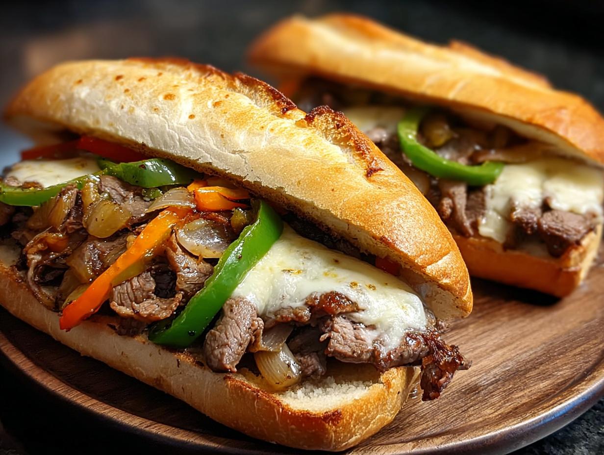 Philly Cheese Steak Sandwich