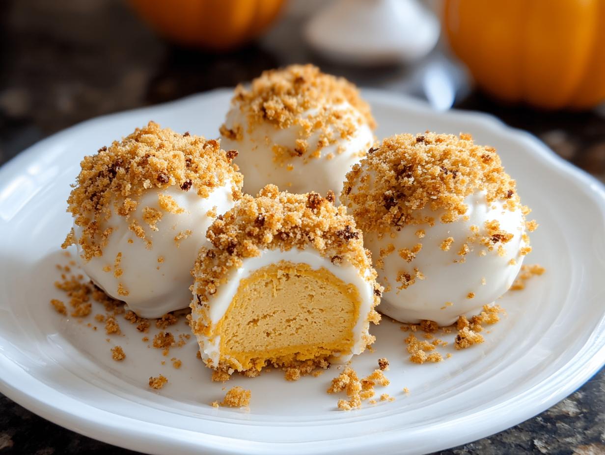 Amazing Pumpkin Cheese Balls: 1 No-Bake Fall Treat - Pumpkin Cheese Balls - additional detail
