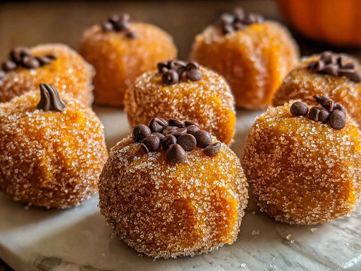 Pumpkin Cream Cheese Truffles