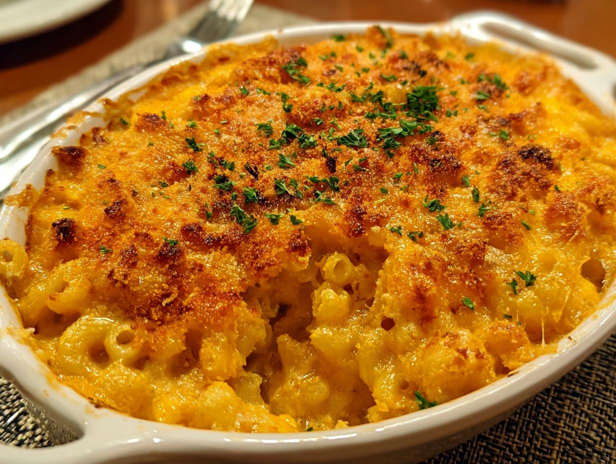Delicious Pumpkin Mac Cheese in 30 Minutes - Pumpkin Mac Cheese - main visual representation