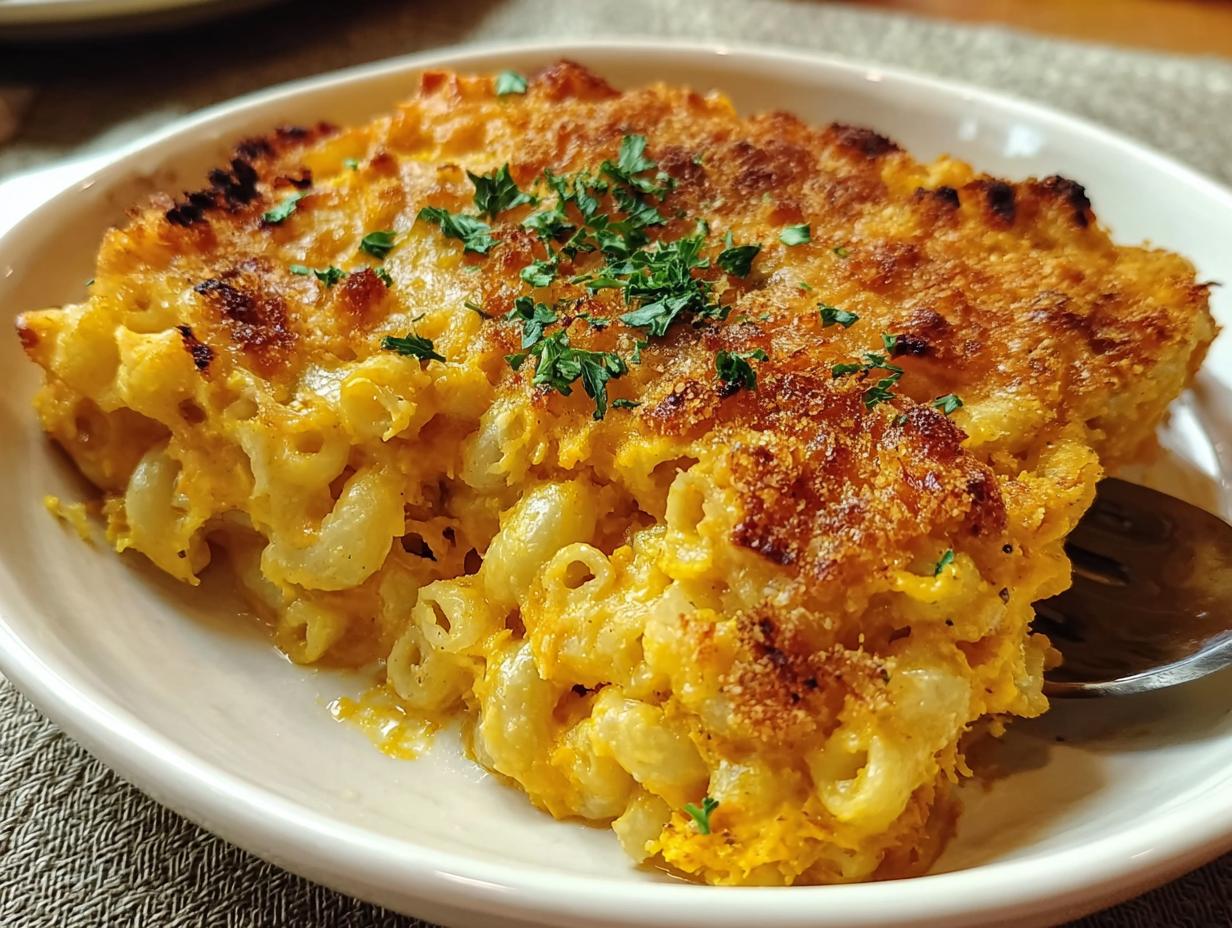 Pumpkin Mac Cheese