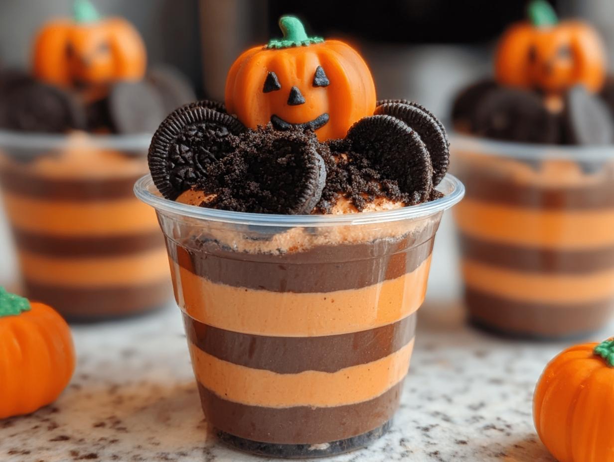 Pumpkin Patch Dirt Cups