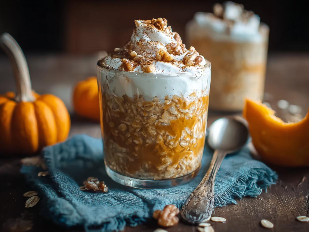 Pumpkin Pie Overnight Oats: Divine 1-Step Breakfast - Pumpkin Pie Overnight Oats - additional detail