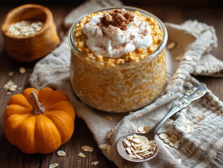 Pumpkin Pie Overnight Oats