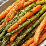 Roasted Asparagus Carrots