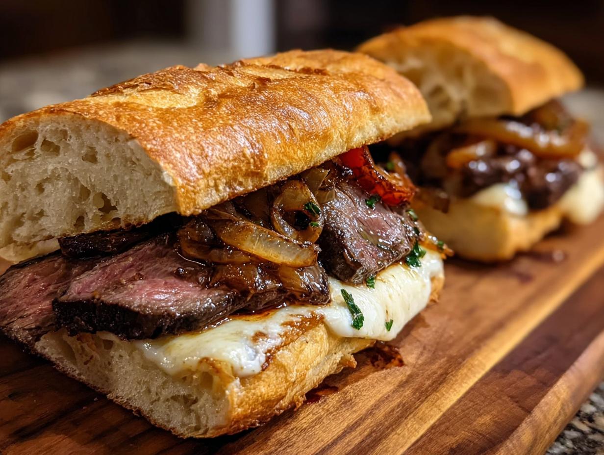 Steak Sandwich: 30-Minute Flavor Sensation - Steak Sandwich - additional detail