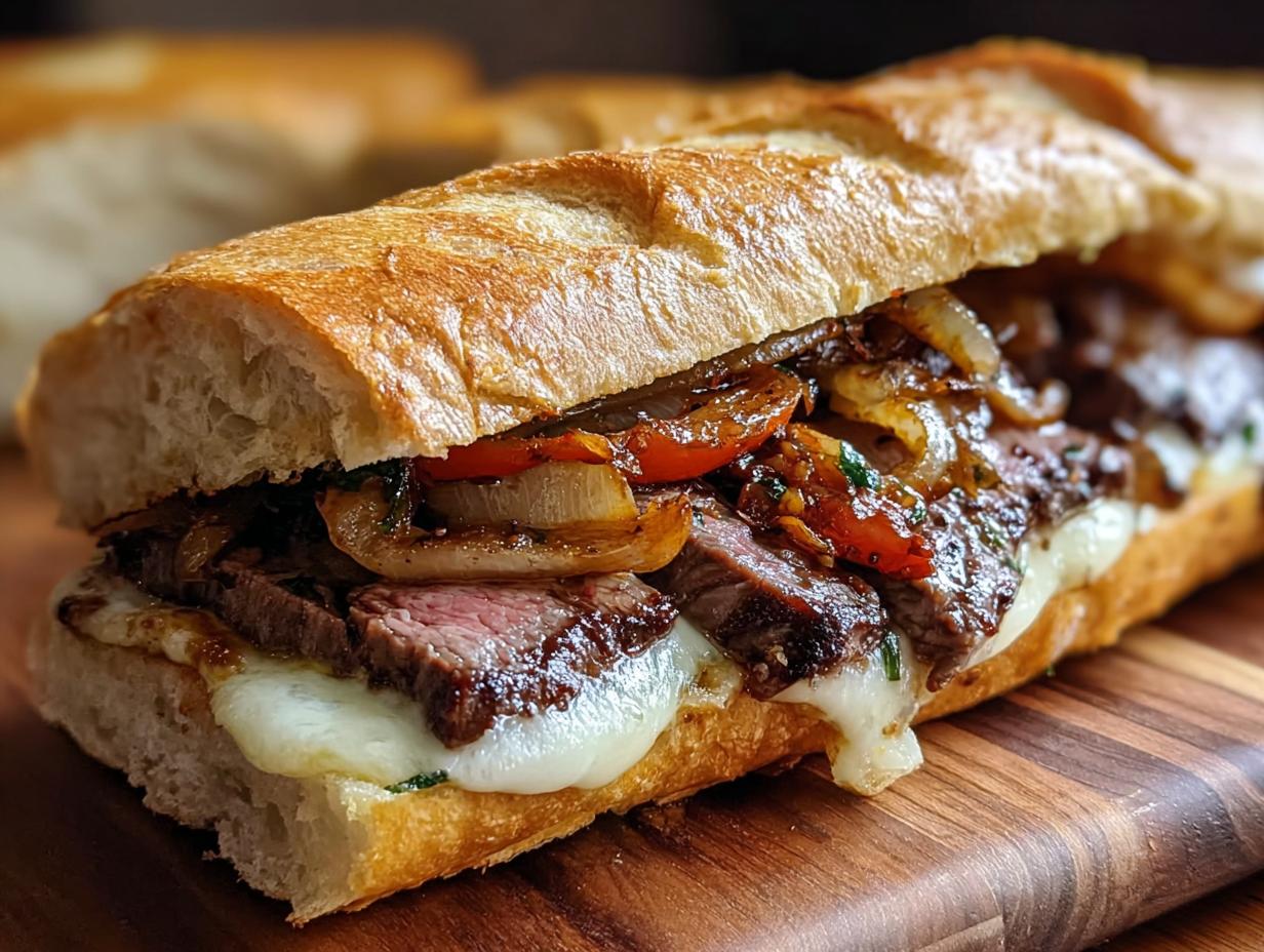 Steak Sandwich: 30-Minute Flavor Sensation - Steak Sandwich - additional detail