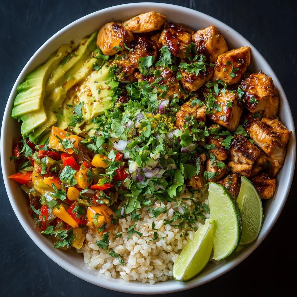 The Ultimate Honey Lime Chicken Bowls Recipe