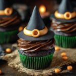Witch Hat Cupcakes: 1 Easy Spooky Treat 6 Witch Hat Cupcakes