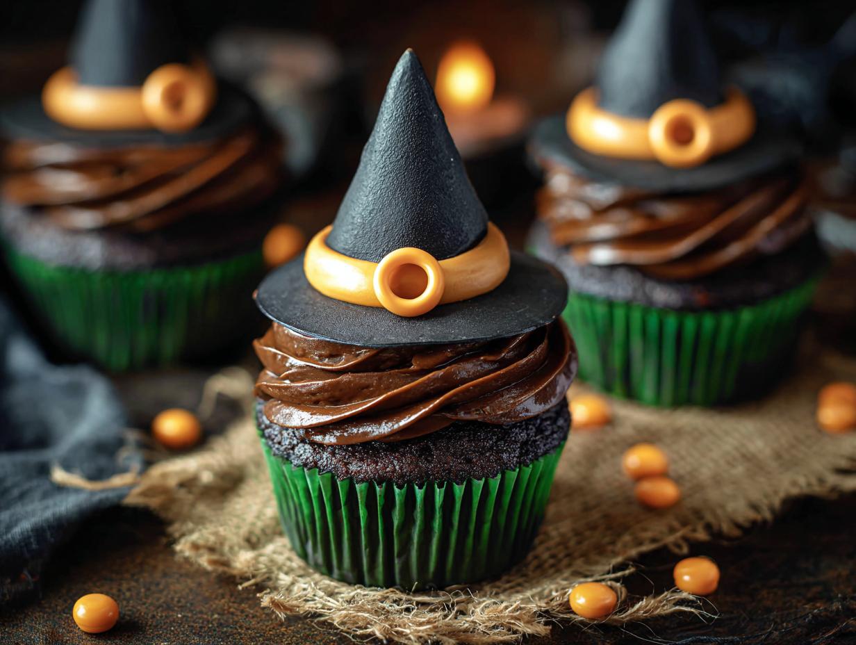Witch Hat Cupcakes