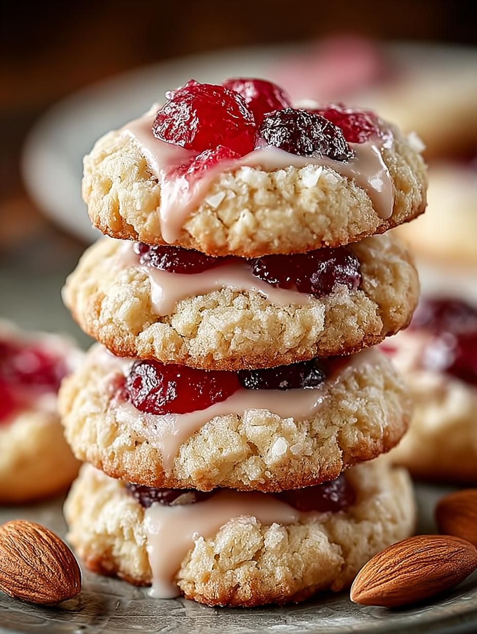 Almond Cherry Cookies: 5-Minute Delightful Treats - Almond Cherry Cookies - additional detail