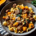Autumn Sausage Pasta Squash