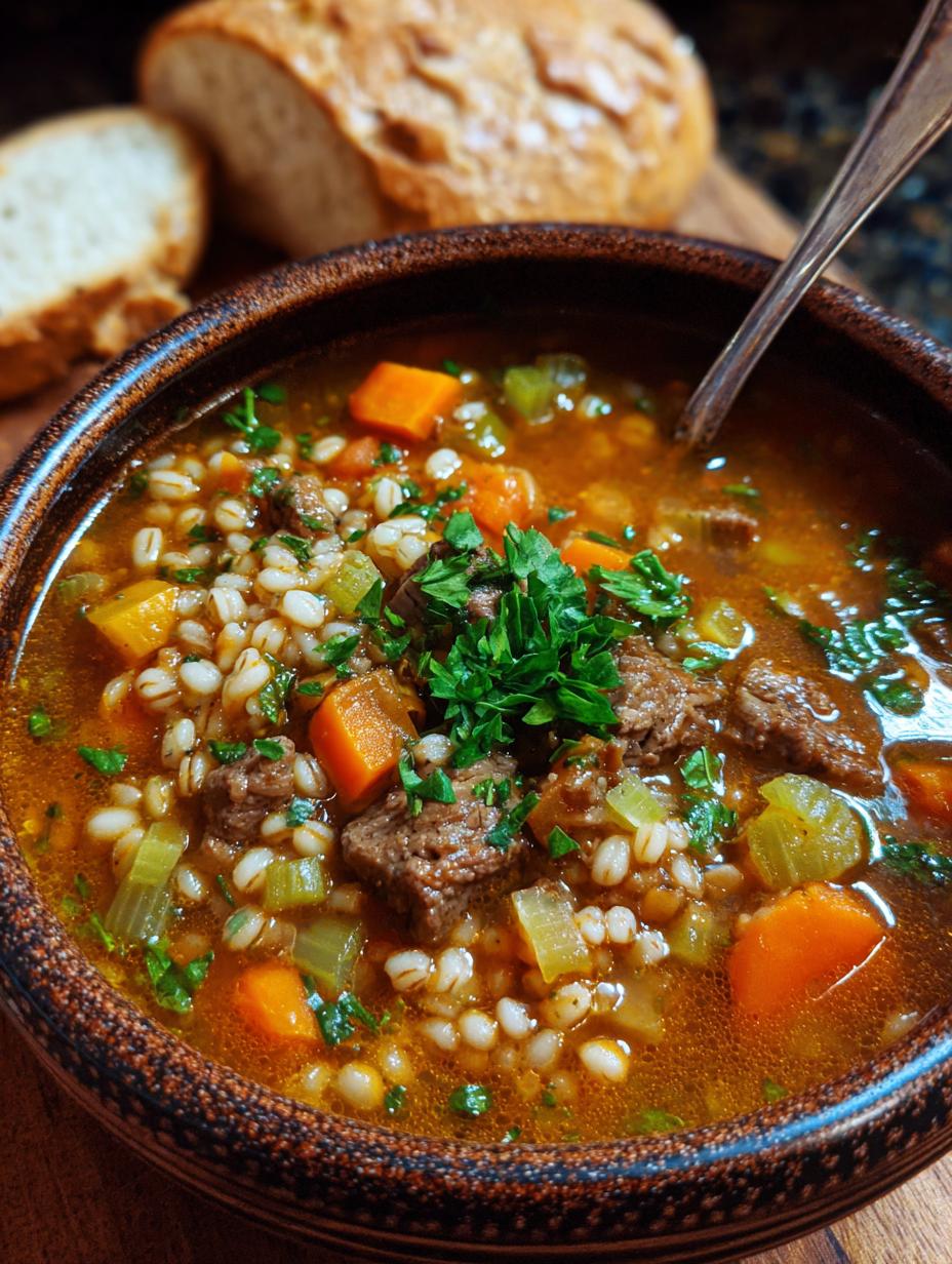 Hearty Beef Barley Soup: 5 Tips for Perfect Comfort 5 Hearty Beef Barley Soup: 5 Tips for Perfect Comfort - Beef Barley Soup - additional detail