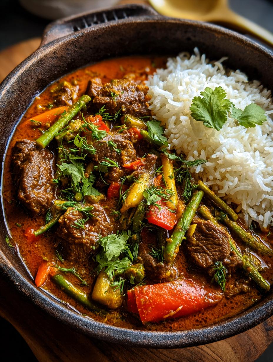 Beef Vegetable Curry: 1 Amazing Comfort Meal - Beef Vegetable Curry - additional detail
