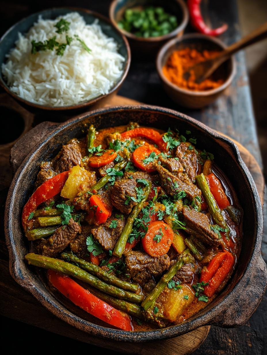 Beef Vegetable Curry: 1 Amazing Comfort Meal - Beef Vegetable Curry - additional detail