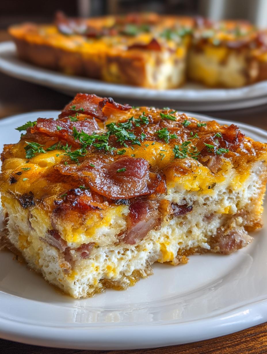 Biscuits Gravy Casserole