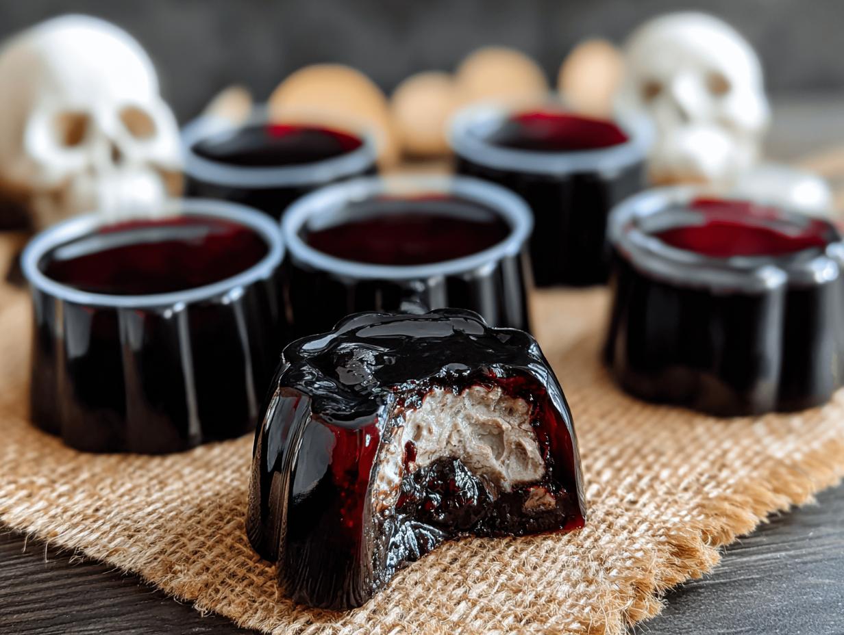 Black Jello Shots