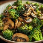 Broccoli Mushroom Stir Fry