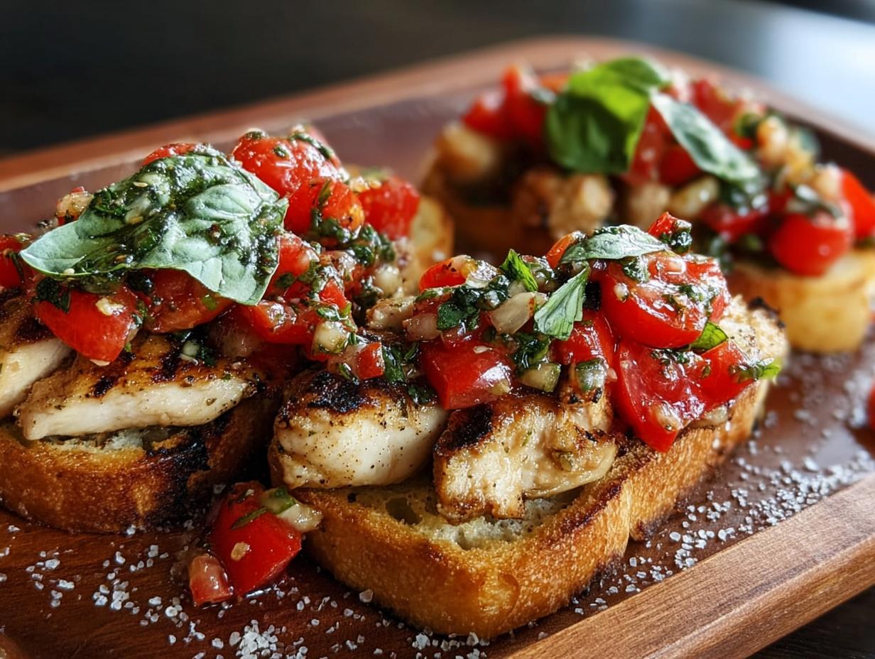 Bruschetta Chicken: 1 Flavorful Italian Dinner - Bruschetta Chicken - main visual representation