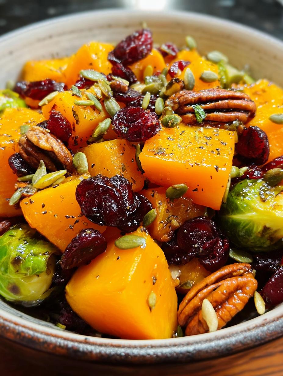 Butternut Squash Brussels Sprouts