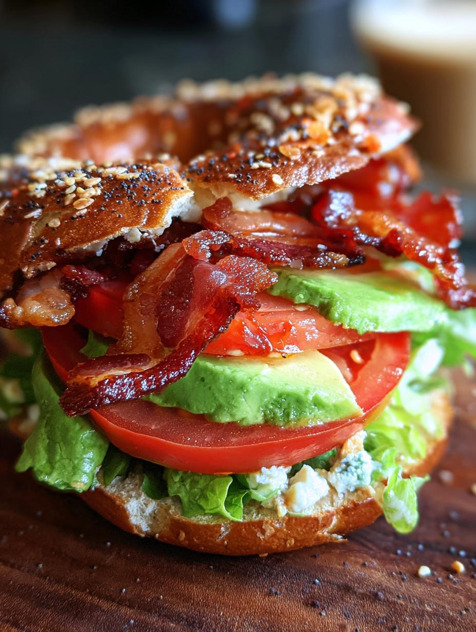 California BLT Chopped Bagel: Amazing Quick Meal - California Blt Chopped Bagel - additional detail