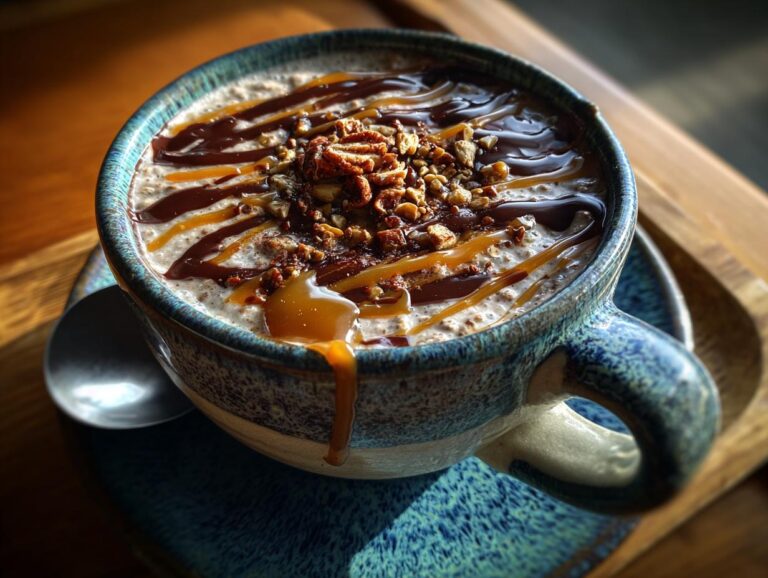 Caramel Hot Chocolate Overnight