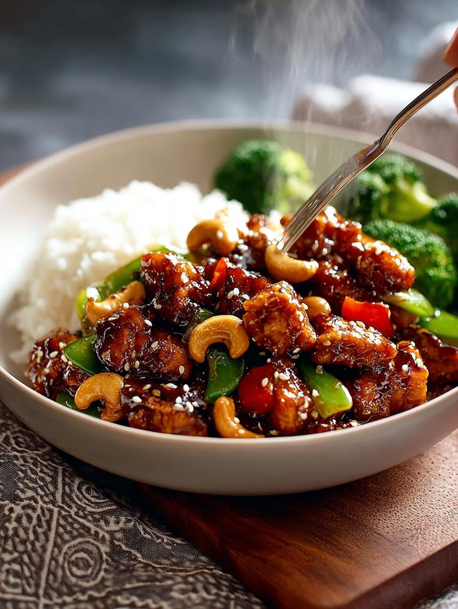 Delicious Cashew Chicken Stir Fry in 30 Minutes - Cashew Chicken Stir Fry - additional detail