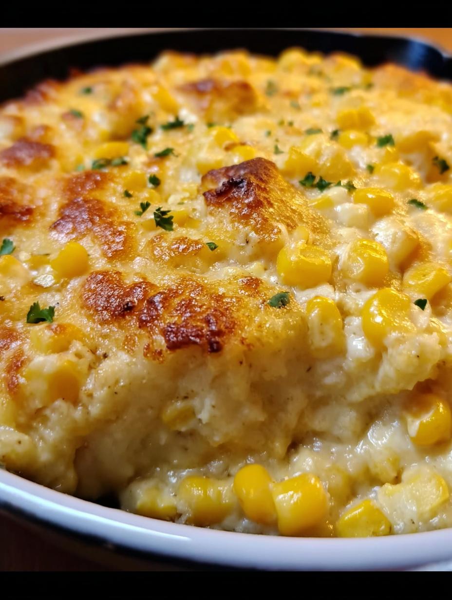 Cheesy Skillet Scalloped Corn: 10-Minute Delight - Cheesy Skillet Scalloped Corn - additional detail