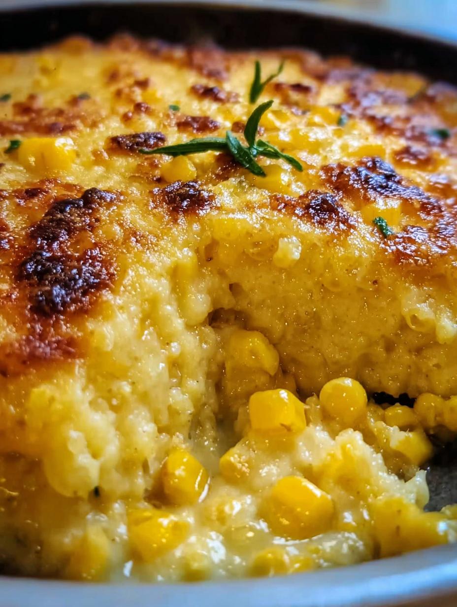 Cheesy Skillet Scalloped Corn