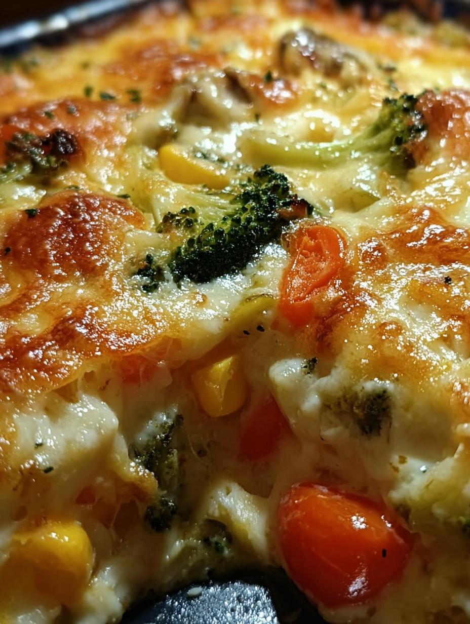 Cheesy Vegetable Casserole