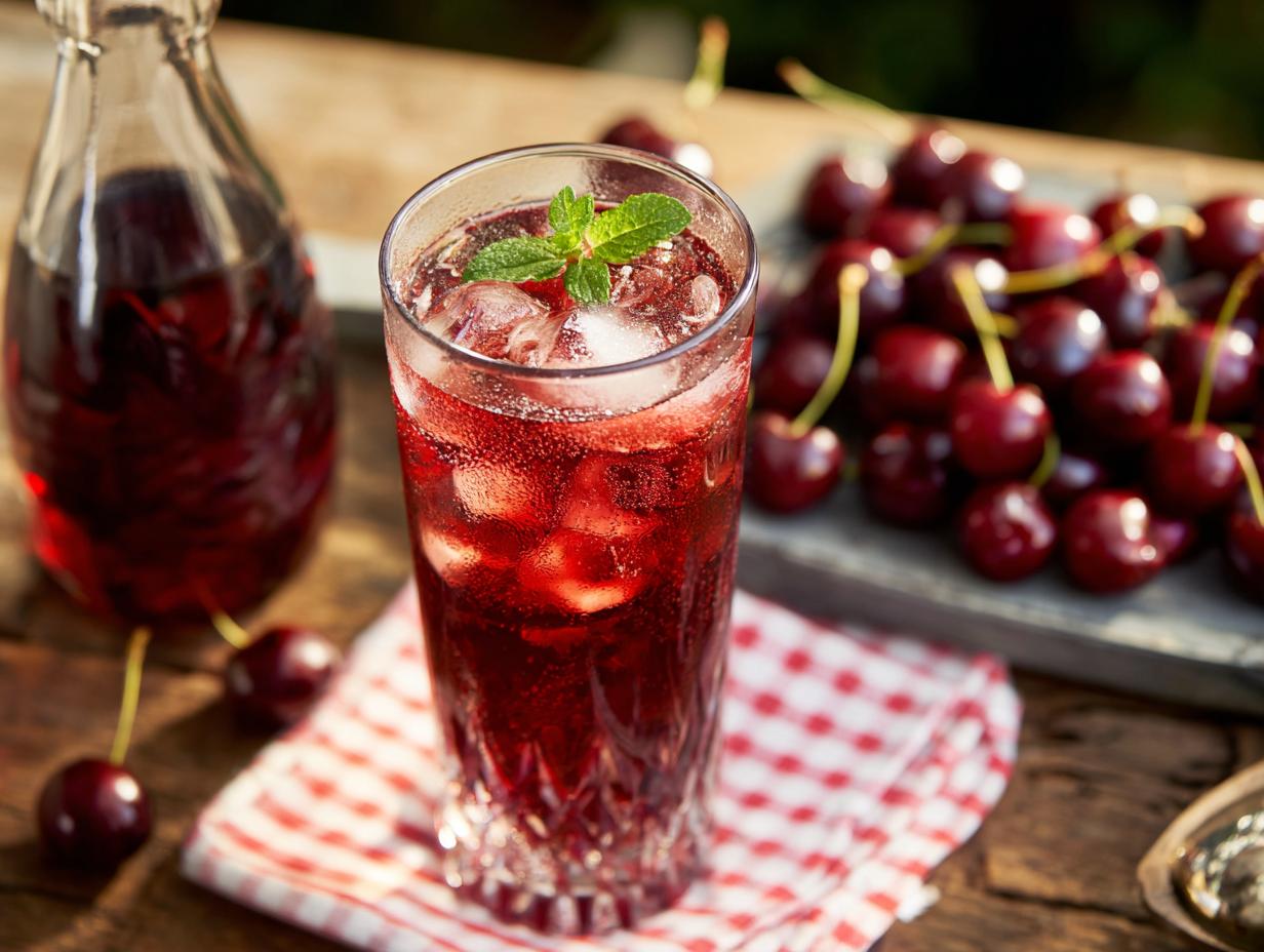 Amazing Cherry Vanilla Cola You'll Love - Cherry Vanilla Cola - step-by-step preparation